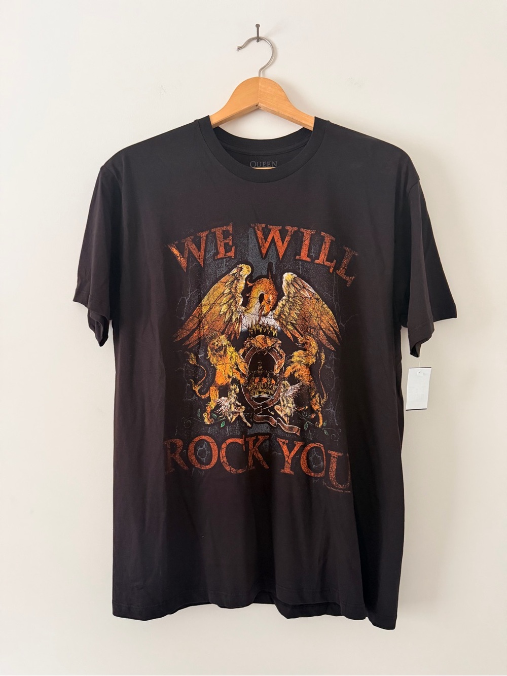 Queen Black Graphic Tee